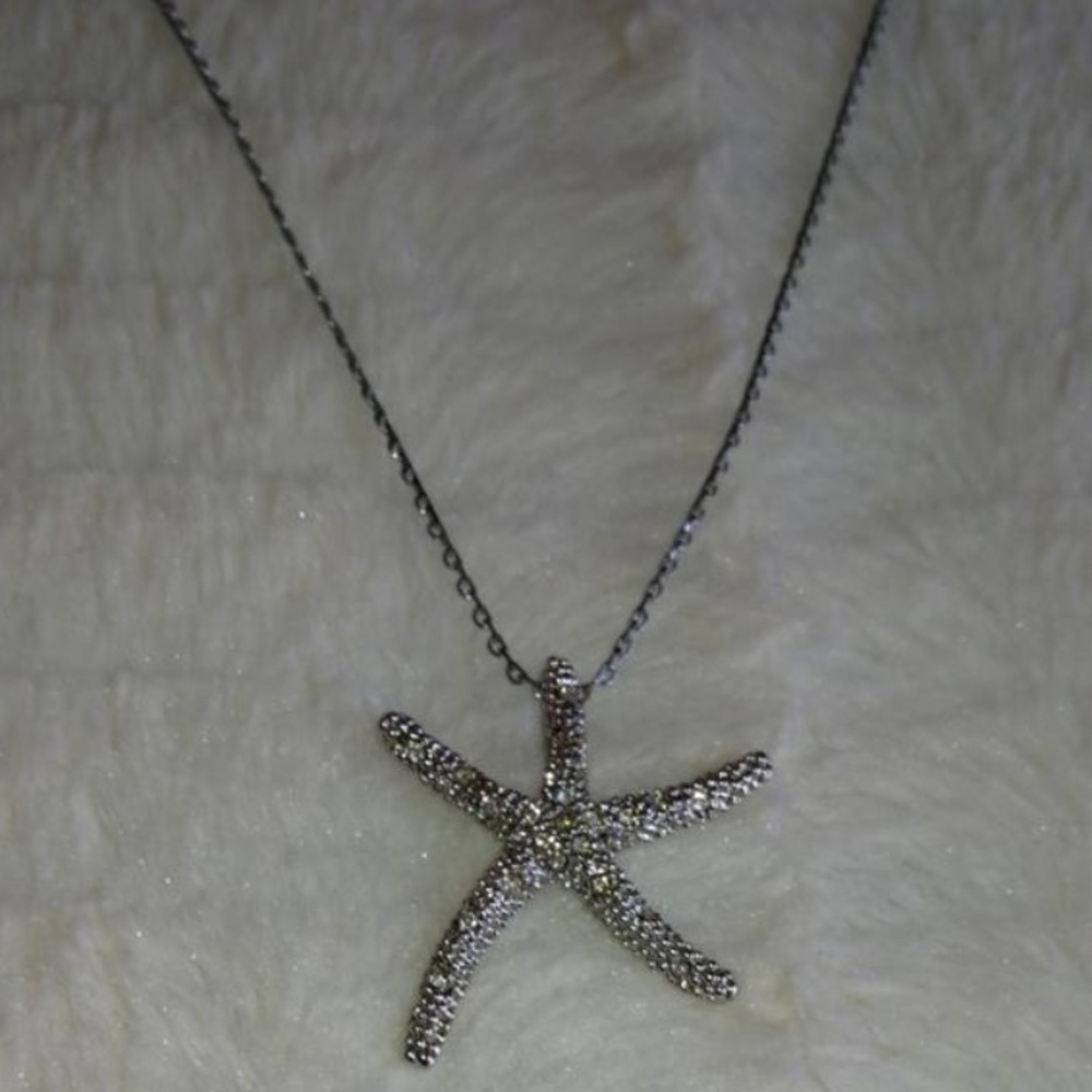 Silver Sea Star Necklace